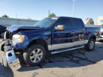 2011 Ford F150 Supercrew Blue vin: 1FTFW1EF2BKD01338