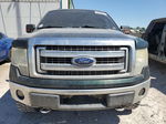 2014 Ford F150 Supercrew Green vin: 1FTFW1EF2EFA07953