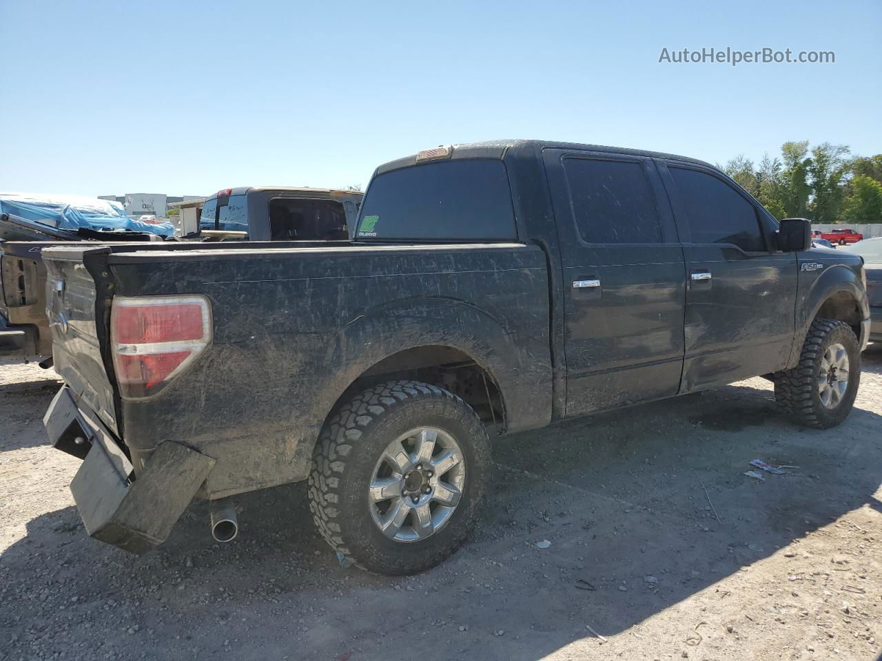 2014 Ford F150 Supercrew Green vin: 1FTFW1EF2EFA07953