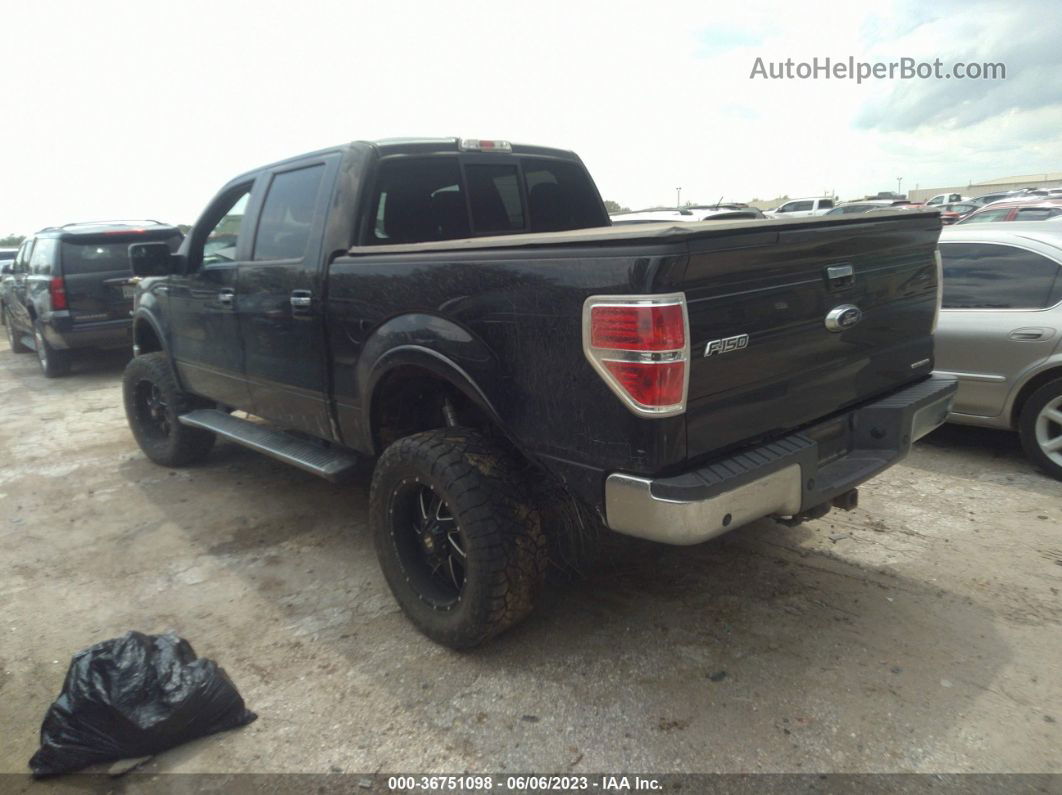 2014 Ford F-150 Lariat Черный vin: 1FTFW1EF2EKE77679