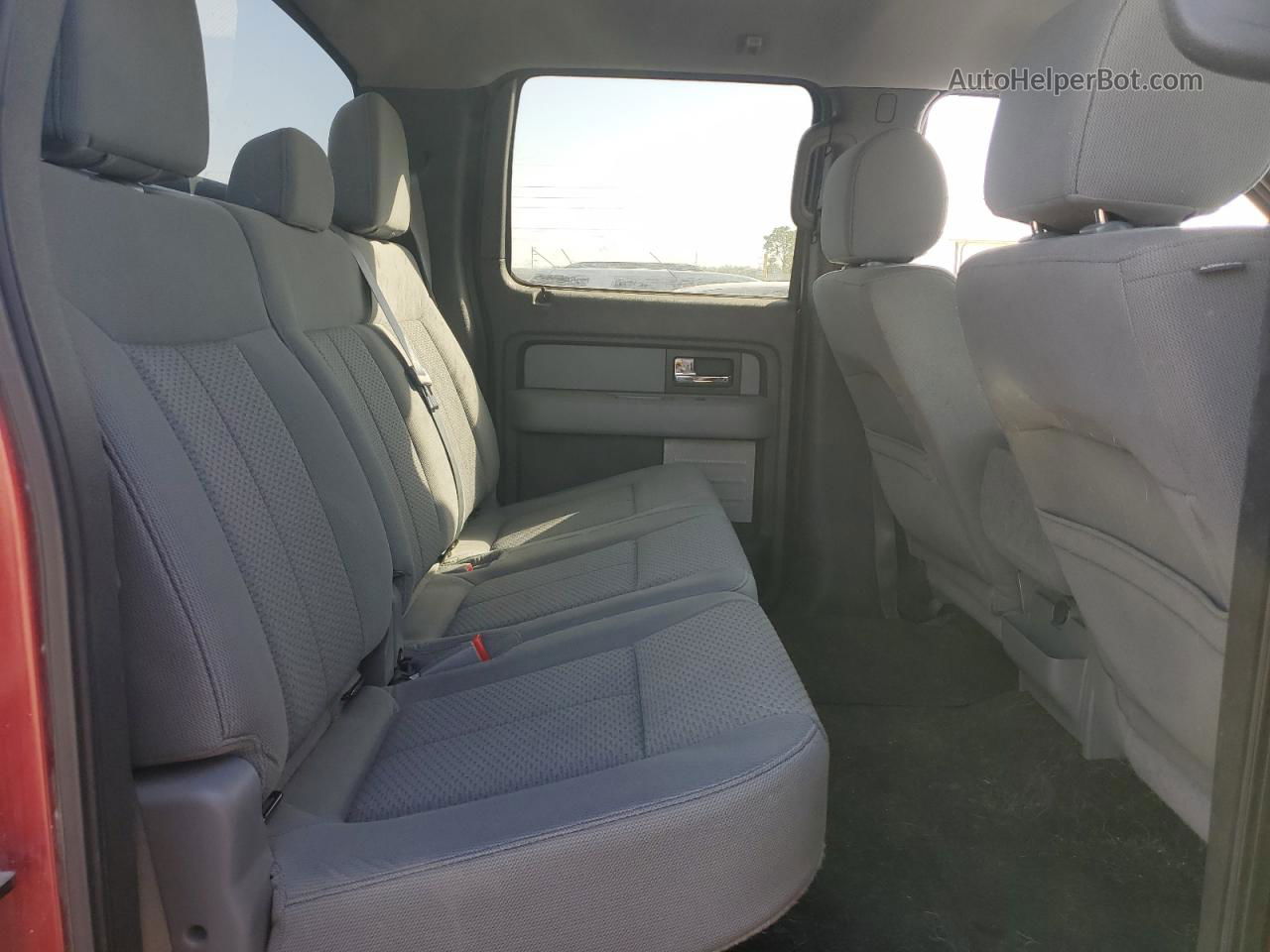 2014 Ford F150 Supercrew Красный vin: 1FTFW1EF2EKF25665