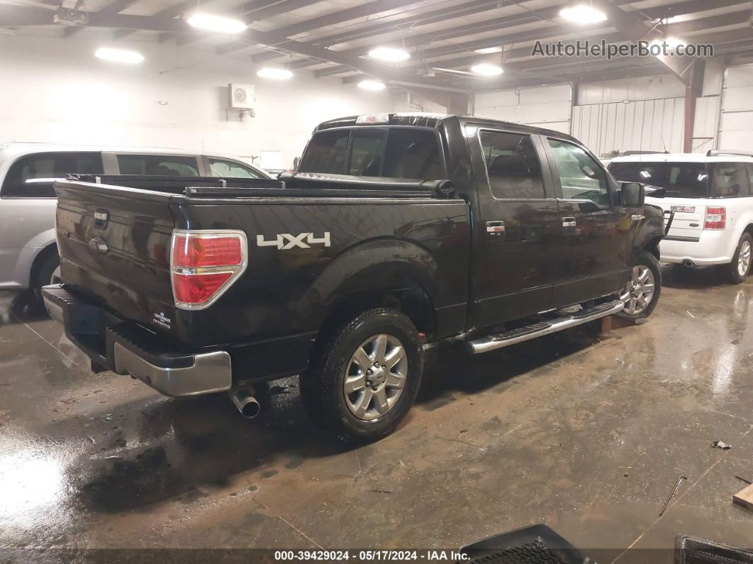 2014 Ford F-150 Xlt Black vin: 1FTFW1EF2EKG48513