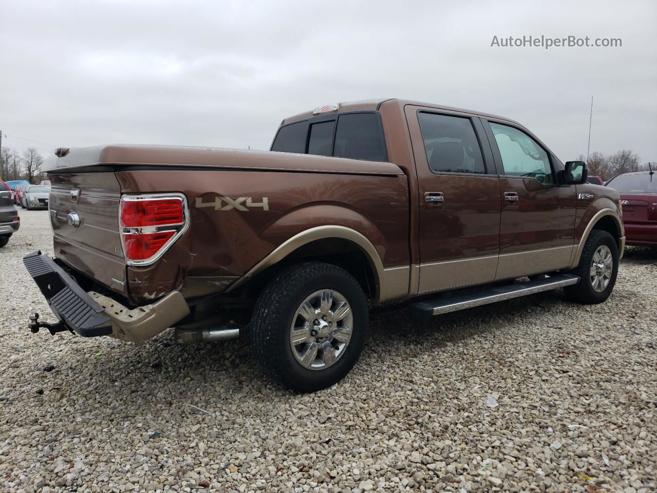 2011 Ford F150 Supercrew Brown vin: 1FTFW1EF3BFA03860