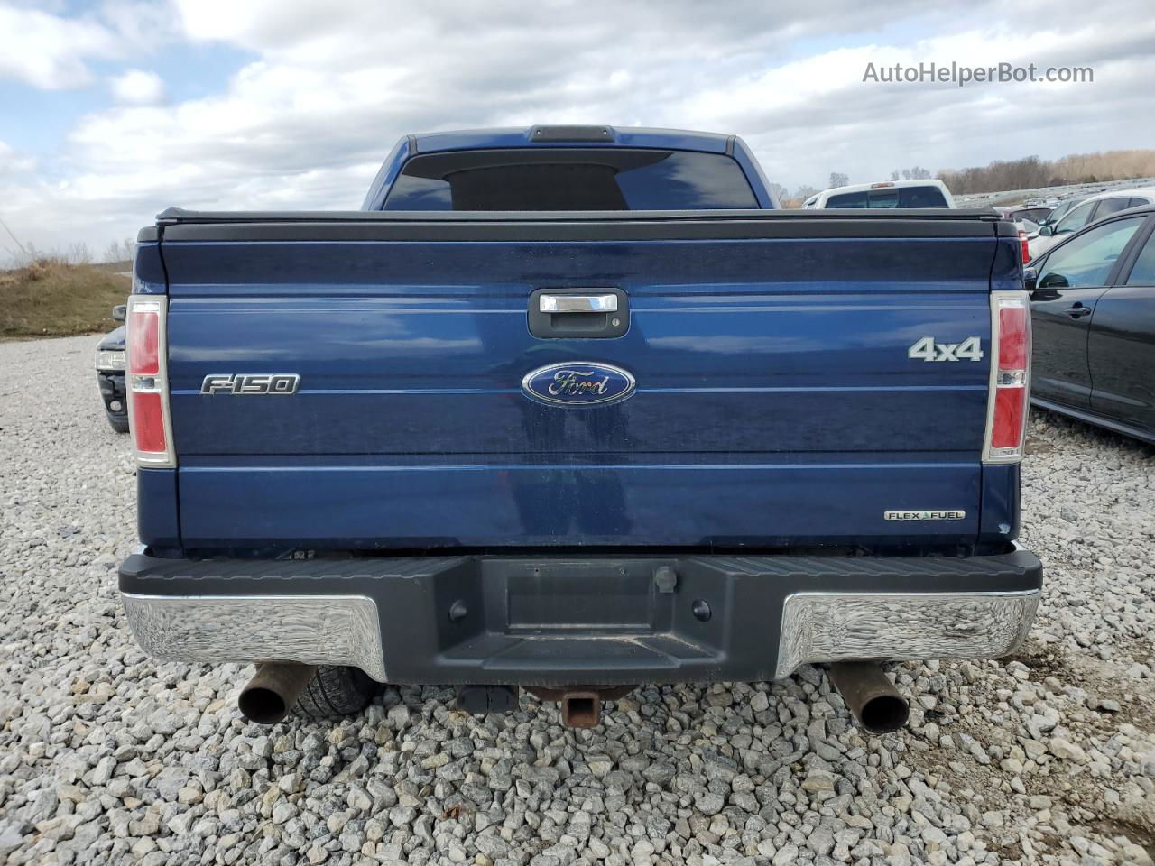 2011 Ford F150 Supercrew Blue vin: 1FTFW1EF3BFA09044