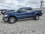 2011 Ford F150 Supercrew Blue vin: 1FTFW1EF3BFA09044