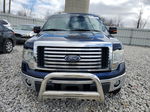 2011 Ford F150 Supercrew Blue vin: 1FTFW1EF3BFA09044