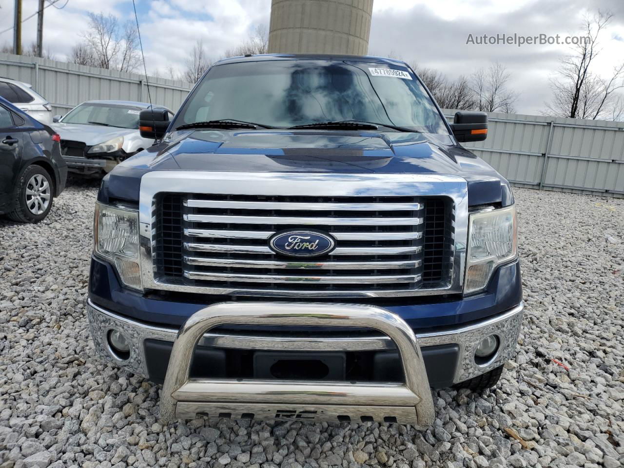 2011 Ford F150 Supercrew Blue vin: 1FTFW1EF3BFA09044