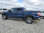 2011 Ford F150 Supercrew Blue vin: 1FTFW1EF3BFA09044