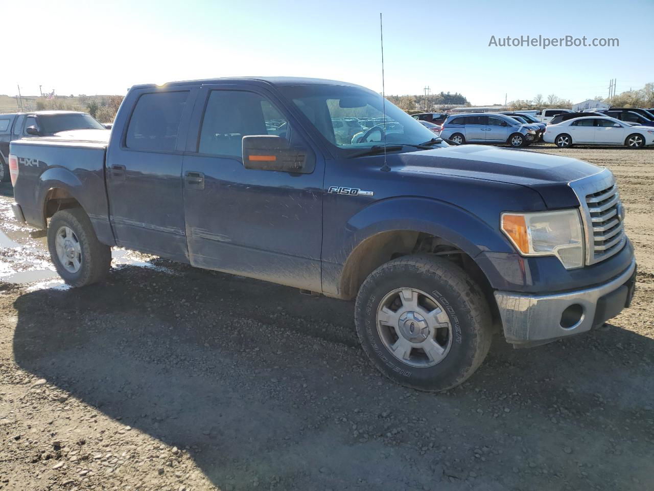 2011 Ford F150 Supercrew Blue vin: 1FTFW1EF3BFB78173