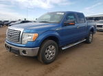 2011 Ford F150 Supercrew Blue vin: 1FTFW1EF3BFC65894