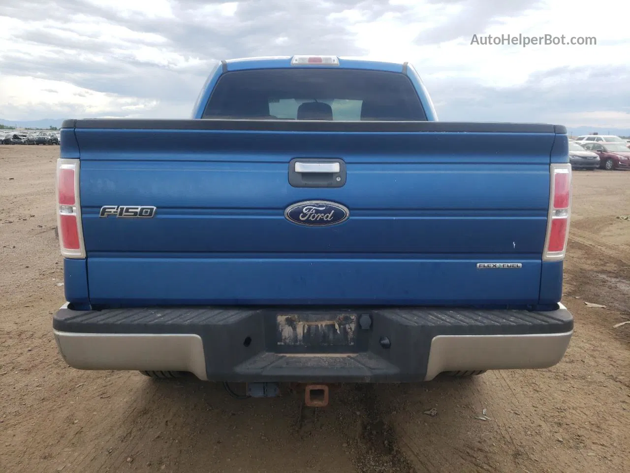 2011 Ford F150 Supercrew Blue vin: 1FTFW1EF3BFC65894