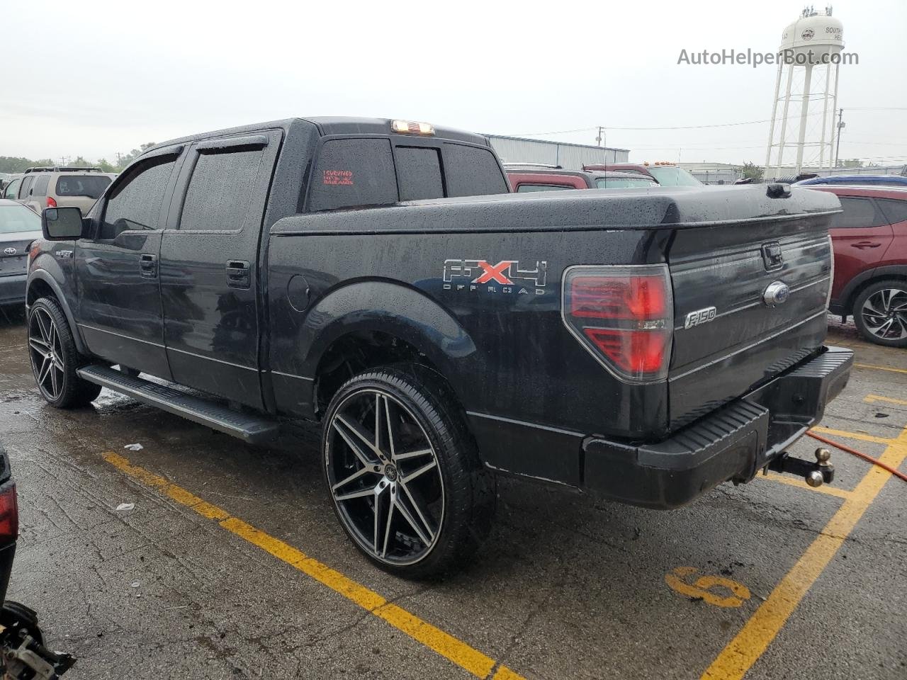 2011 Ford F150 Supercrew Black vin: 1FTFW1EF3BFD37158