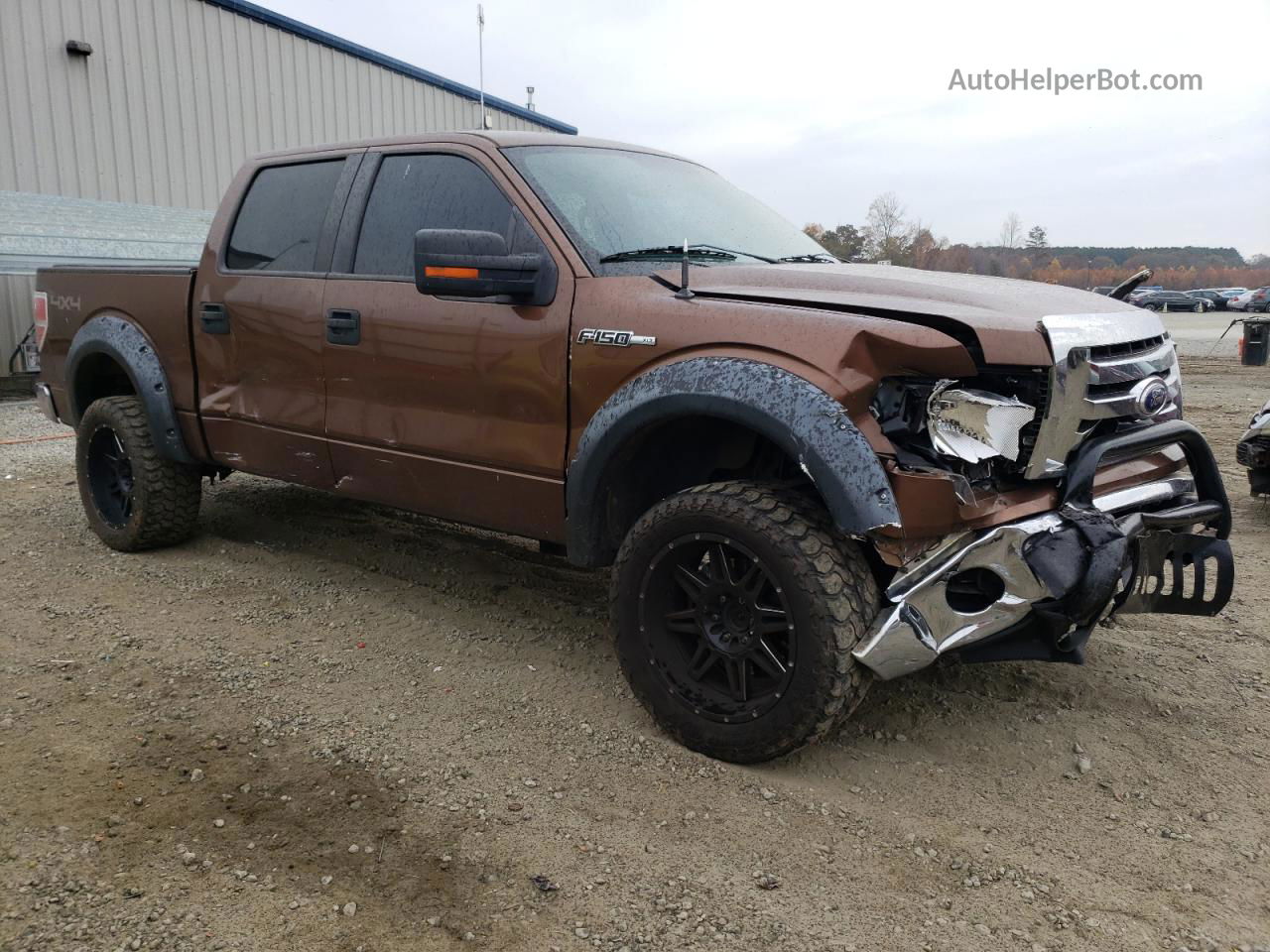 2011 Ford F150 Supercrew Brown vin: 1FTFW1EF3BKD36373