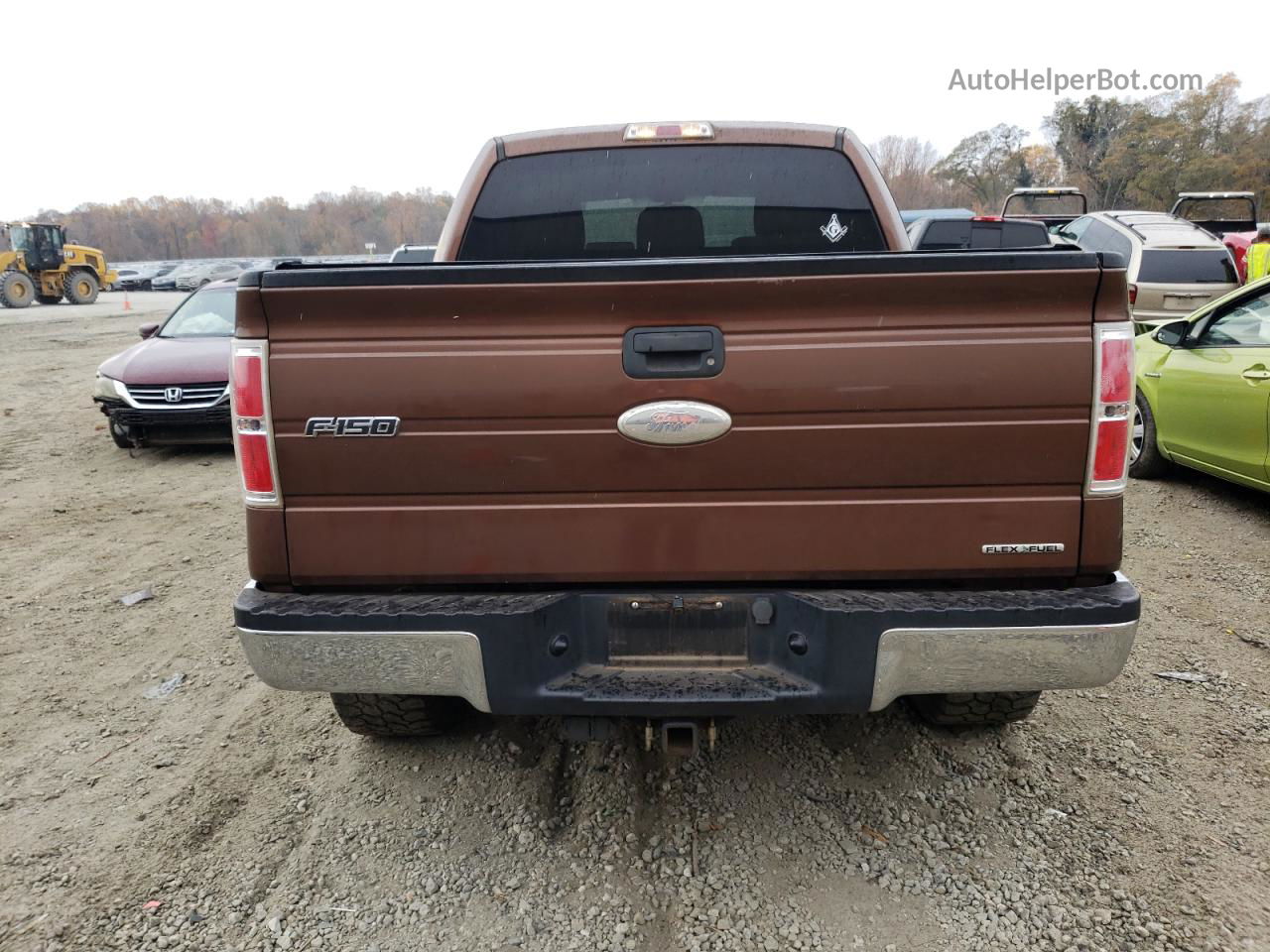 2011 Ford F150 Supercrew Brown vin: 1FTFW1EF3BKD36373