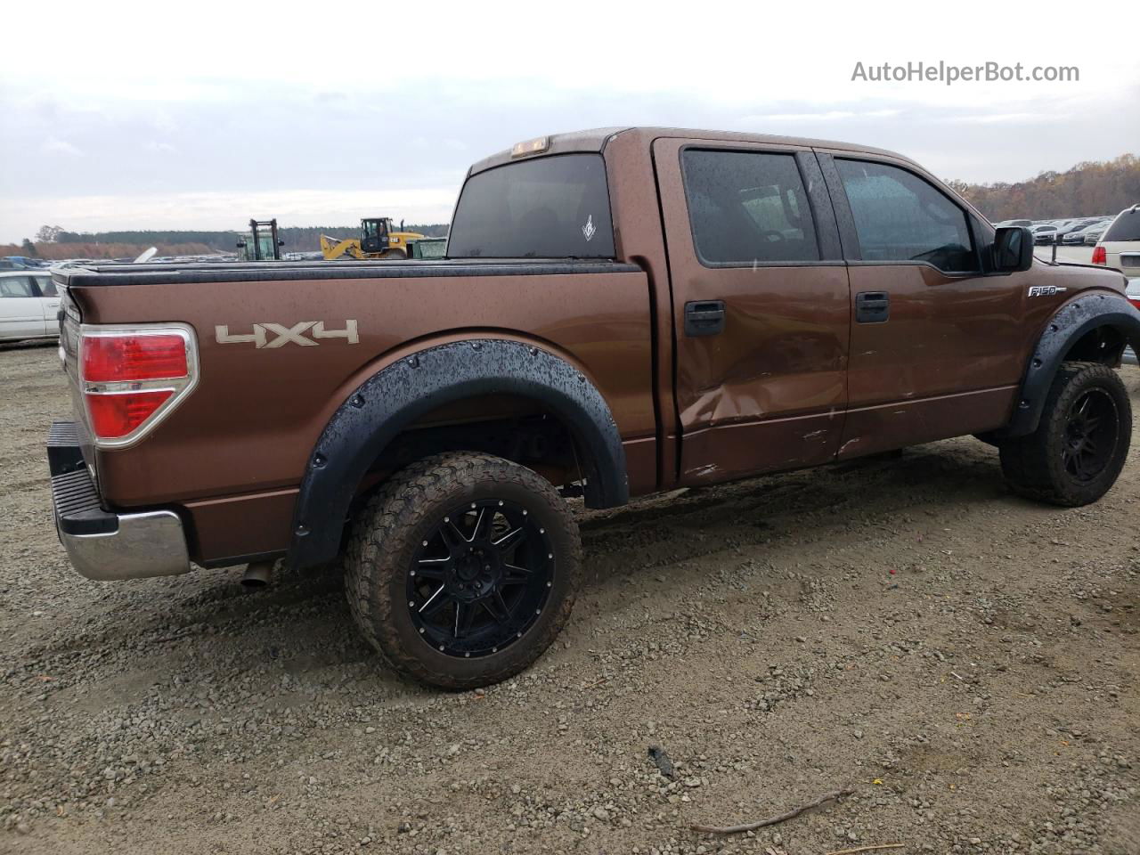 2011 Ford F150 Supercrew Brown vin: 1FTFW1EF3BKD36373