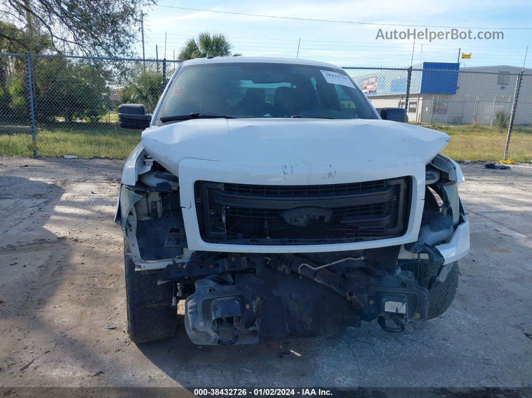 2014 Ford F-150 Stx White vin: 1FTFW1EF3EFA07993