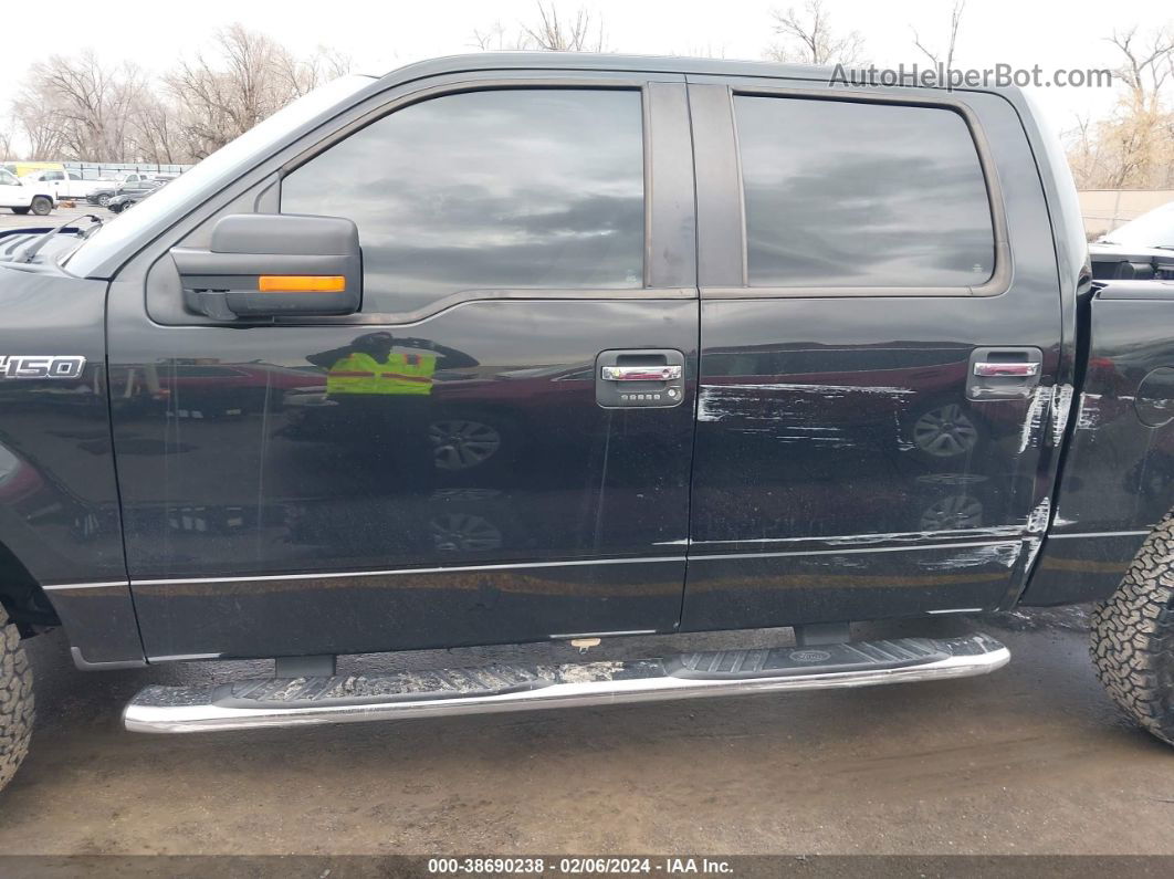 2014 Ford F-150 Xlt Black vin: 1FTFW1EF3EFA61441