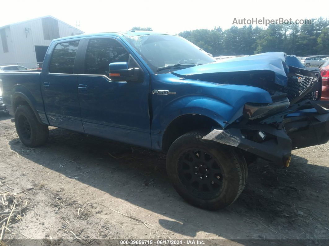 2014 Ford F-150 Fx4 Blue vin: 1FTFW1EF3EKD14488