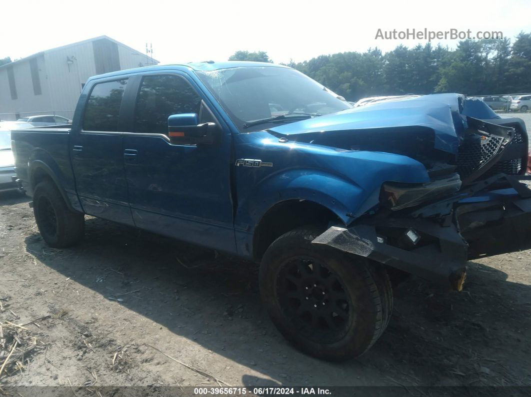 2014 Ford F-150 Fx4 Blue vin: 1FTFW1EF3EKD14488