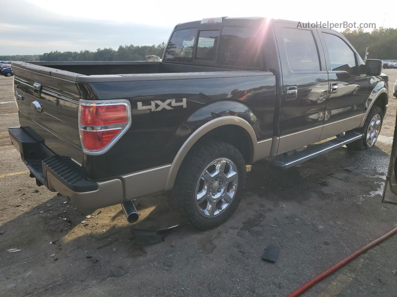 2014 Ford F150 Supercrew Brown vin: 1FTFW1EF3EKD49256