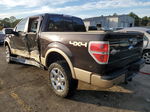 2014 Ford F150 Supercrew Brown vin: 1FTFW1EF3EKD49256