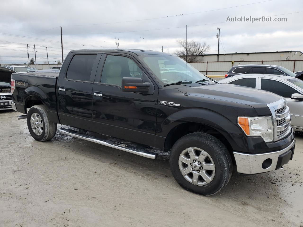 2014 Ford F150 Supercrew Black vin: 1FTFW1EF3EKE08533