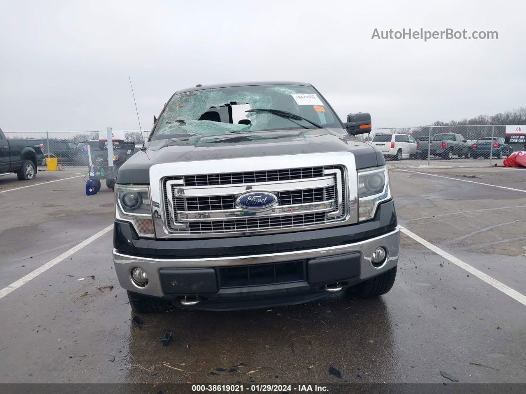 2014 Ford F-150 Xlt Black vin: 1FTFW1EF3EKF71778