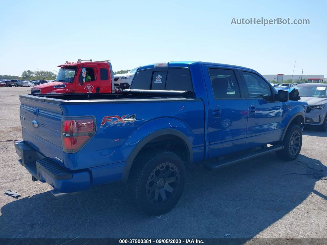 2014 Ford F-150 Xl/xlt/stx/fx4/lariat Blue vin: 1FTFW1EF3EKF96969