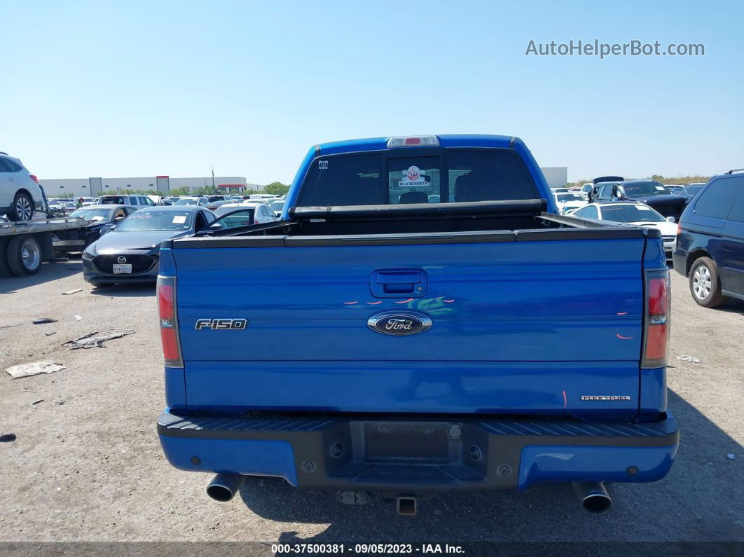 2014 Ford F-150 Xl/xlt/stx/fx4/lariat Blue vin: 1FTFW1EF3EKF96969