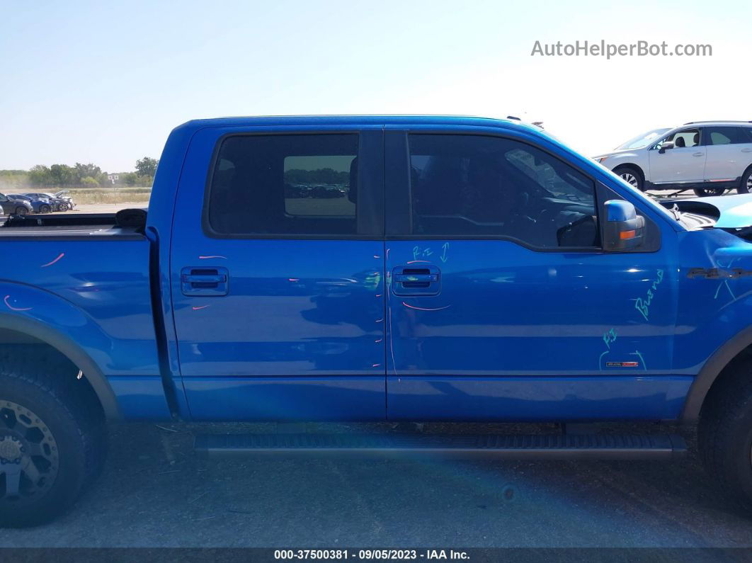 2014 Ford F-150 Xl/xlt/stx/fx4/lariat Синий vin: 1FTFW1EF3EKF96969