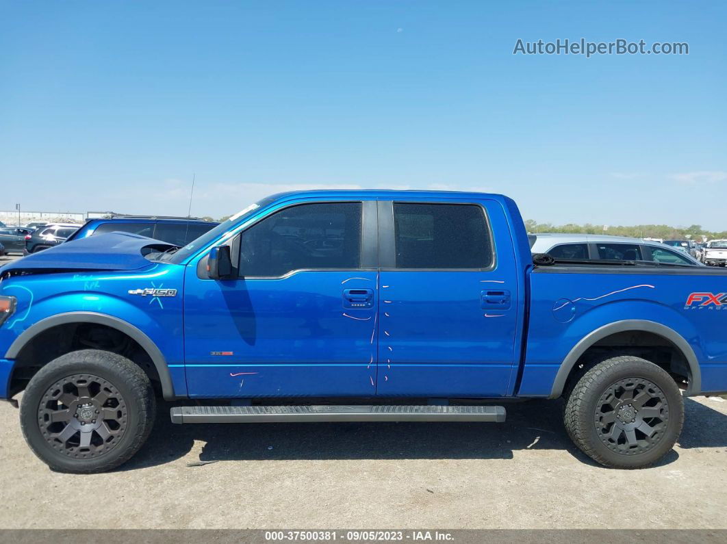 2014 Ford F-150 Xl/xlt/stx/fx4/lariat Синий vin: 1FTFW1EF3EKF96969