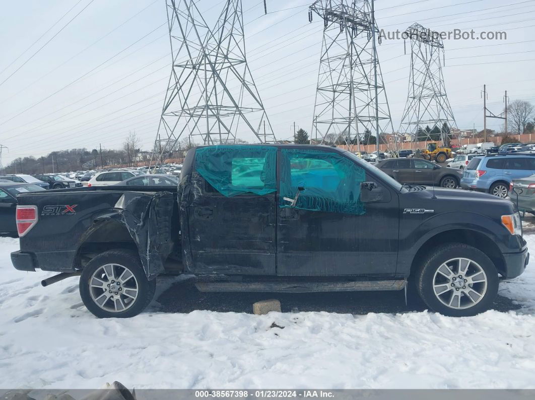 2014 Ford F-150 Stx Black vin: 1FTFW1EF3EKG40288