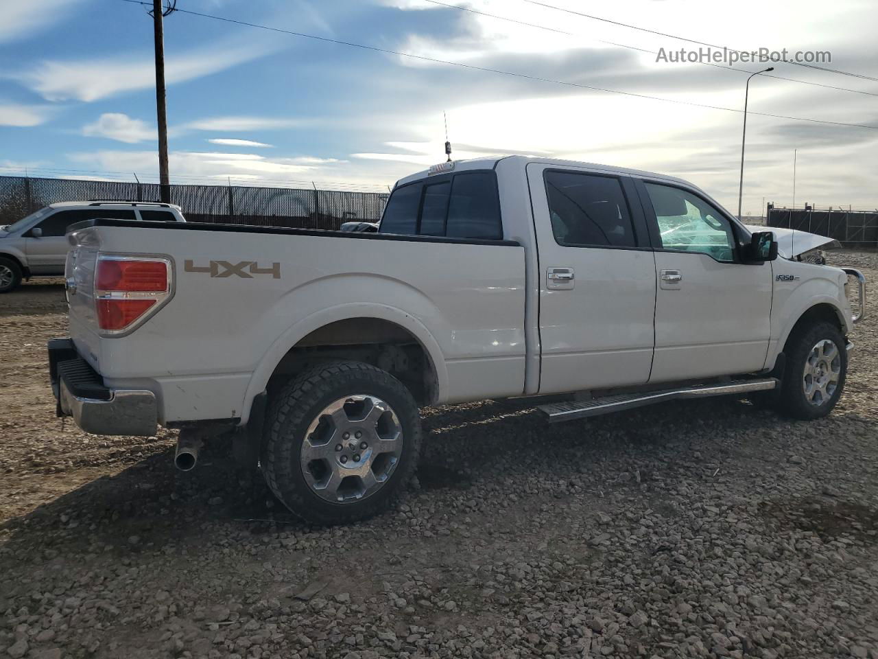 2011 Ford F150 Supercrew White vin: 1FTFW1EF4BFA94766