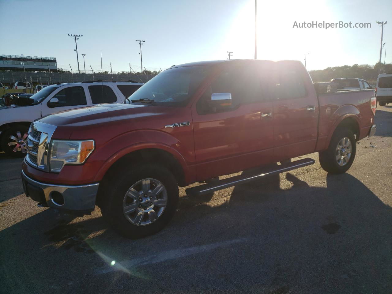 2011 Ford F150 Supercrew Red vin: 1FTFW1EF4BFB00744