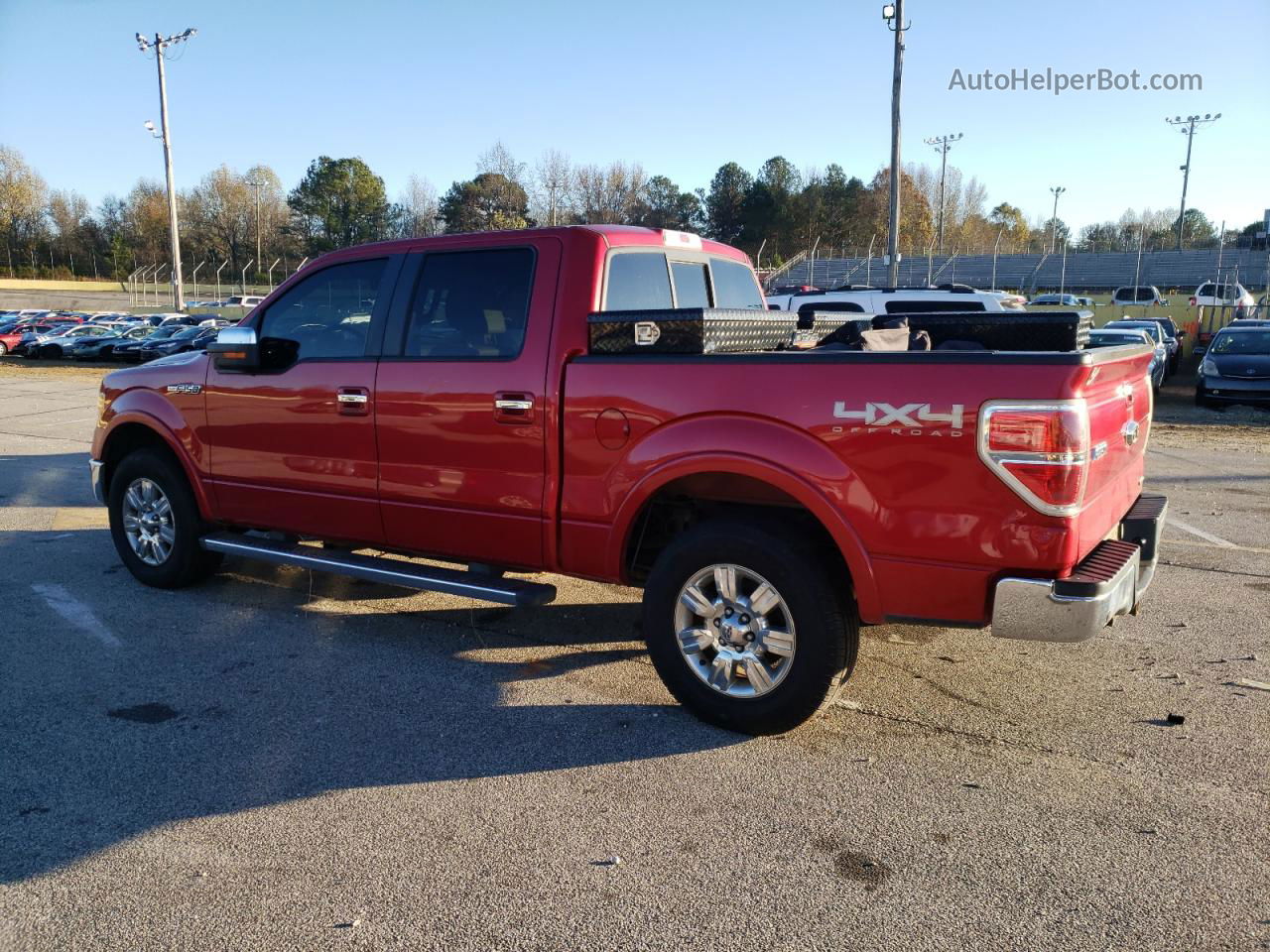 2011 Ford F150 Supercrew Red vin: 1FTFW1EF4BFB00744