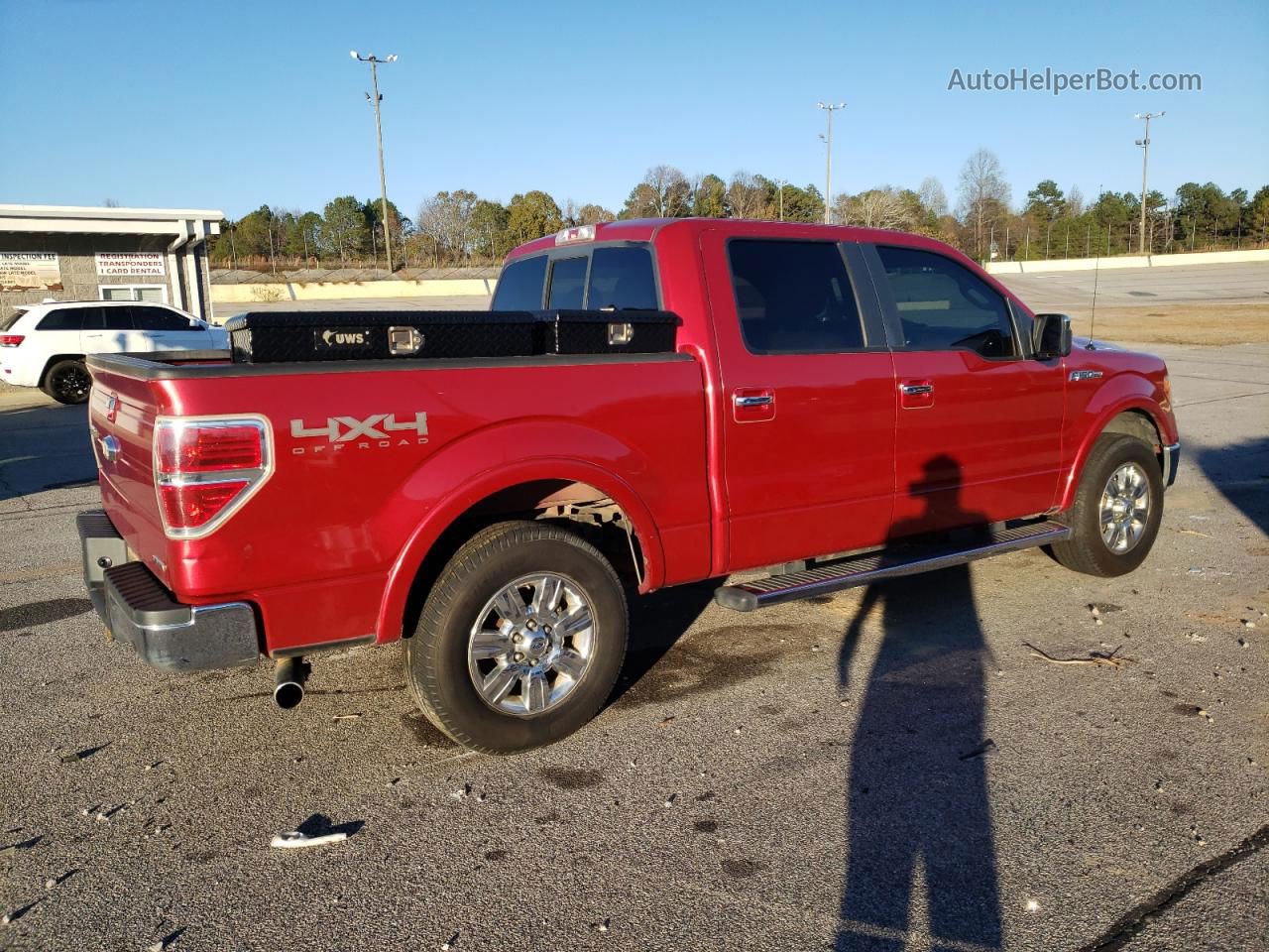 2011 Ford F150 Supercrew Red vin: 1FTFW1EF4BFB00744