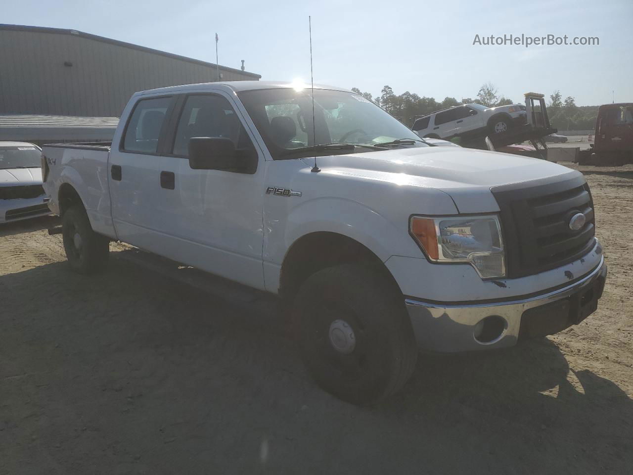 2011 Ford F150 Supercrew White vin: 1FTFW1EF4BFC44293