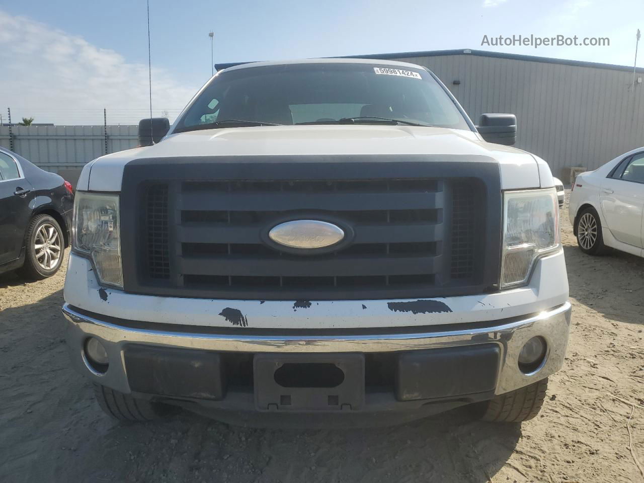 2011 Ford F150 Supercrew White vin: 1FTFW1EF4BFC44293