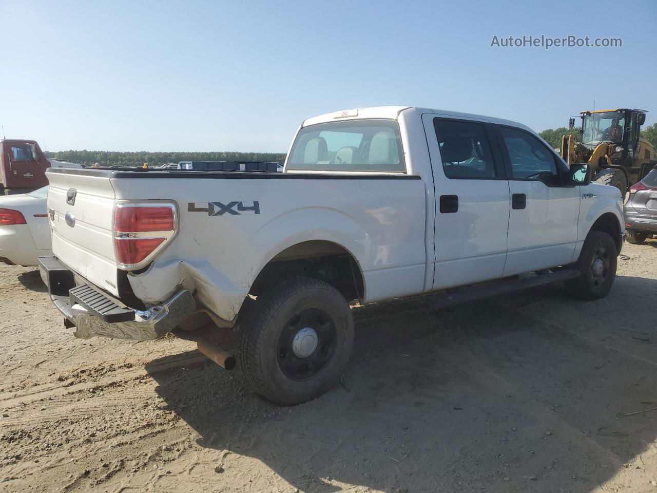 2011 Ford F150 Supercrew White vin: 1FTFW1EF4BFC44293