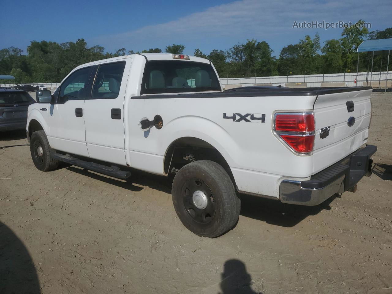 2011 Ford F150 Supercrew White vin: 1FTFW1EF4BFC44293