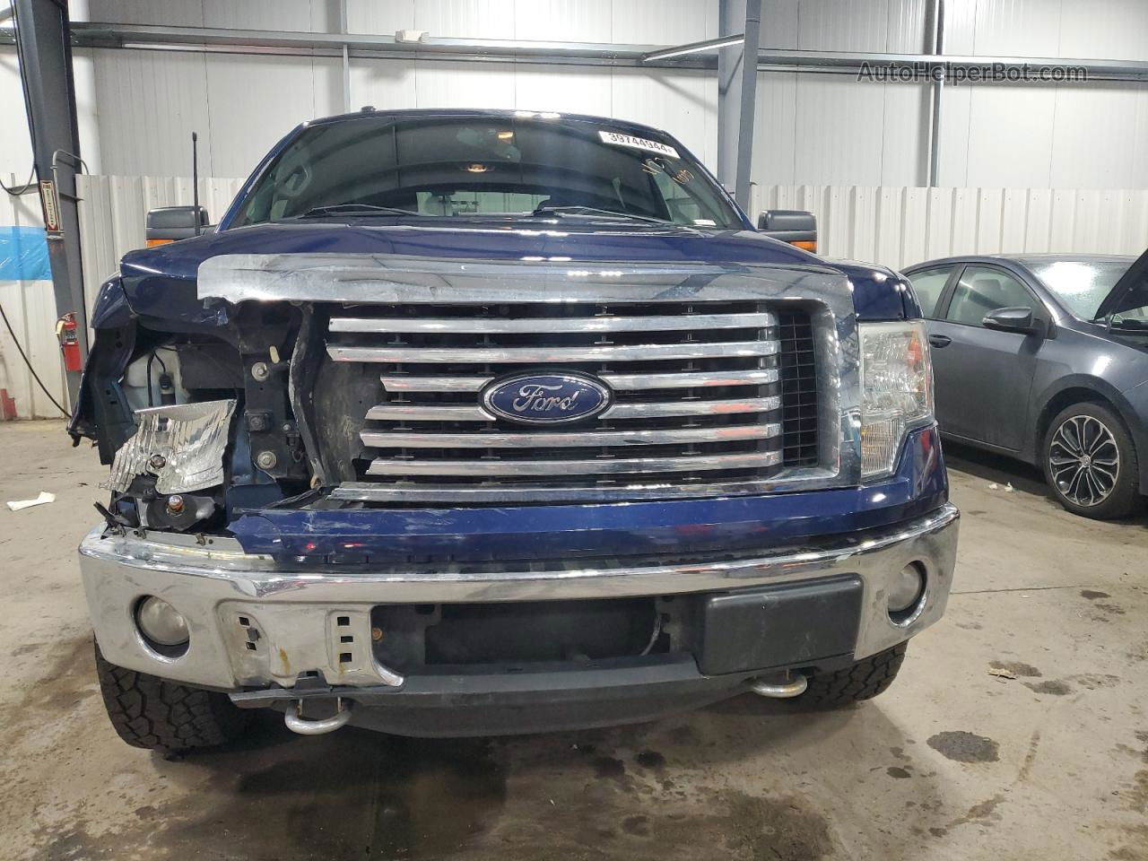 2011 Ford F150 Supercrew Blue vin: 1FTFW1EF4BFC50918