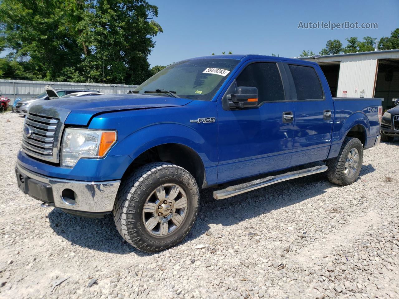 2011 Ford F150 Supercrew Blue vin: 1FTFW1EF4BFD09188