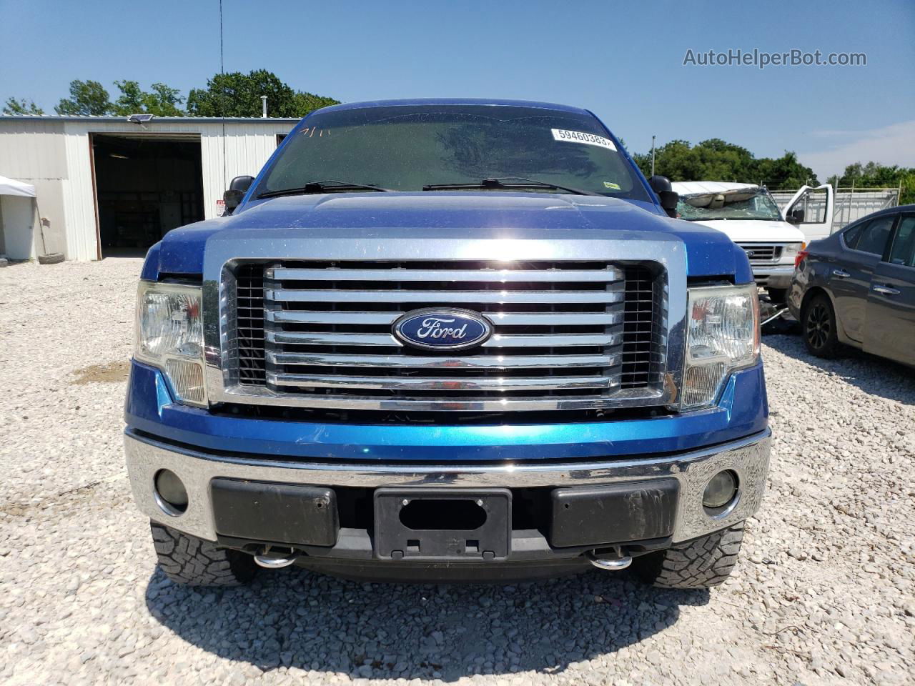 2011 Ford F150 Supercrew Blue vin: 1FTFW1EF4BFD09188