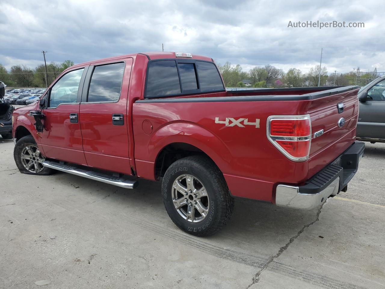 2011 Ford F150 Supercrew Maroon vin: 1FTFW1EF4BKD93732