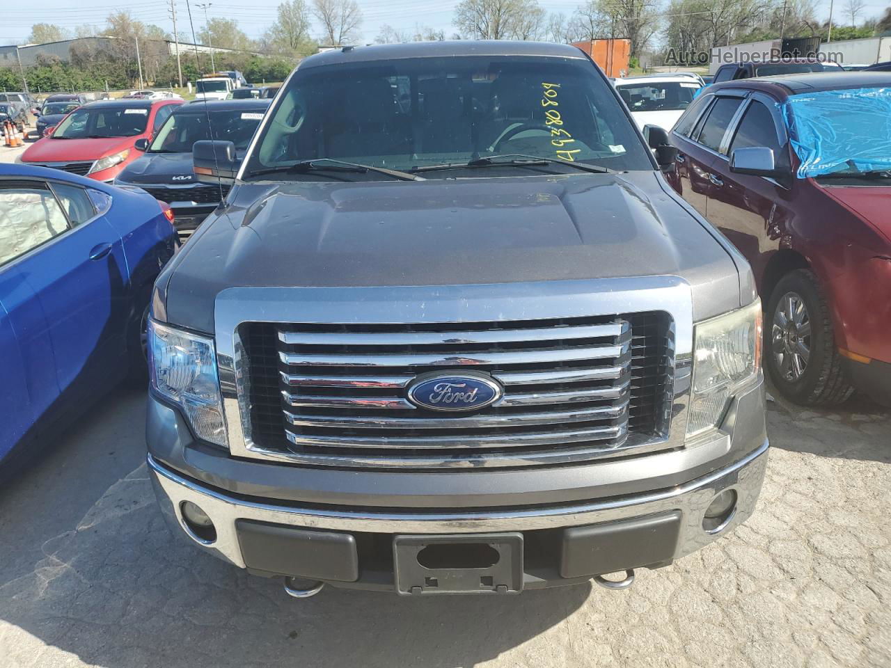 2011 Ford F150 Supercrew Угольный vin: 1FTFW1EF4BKE16667