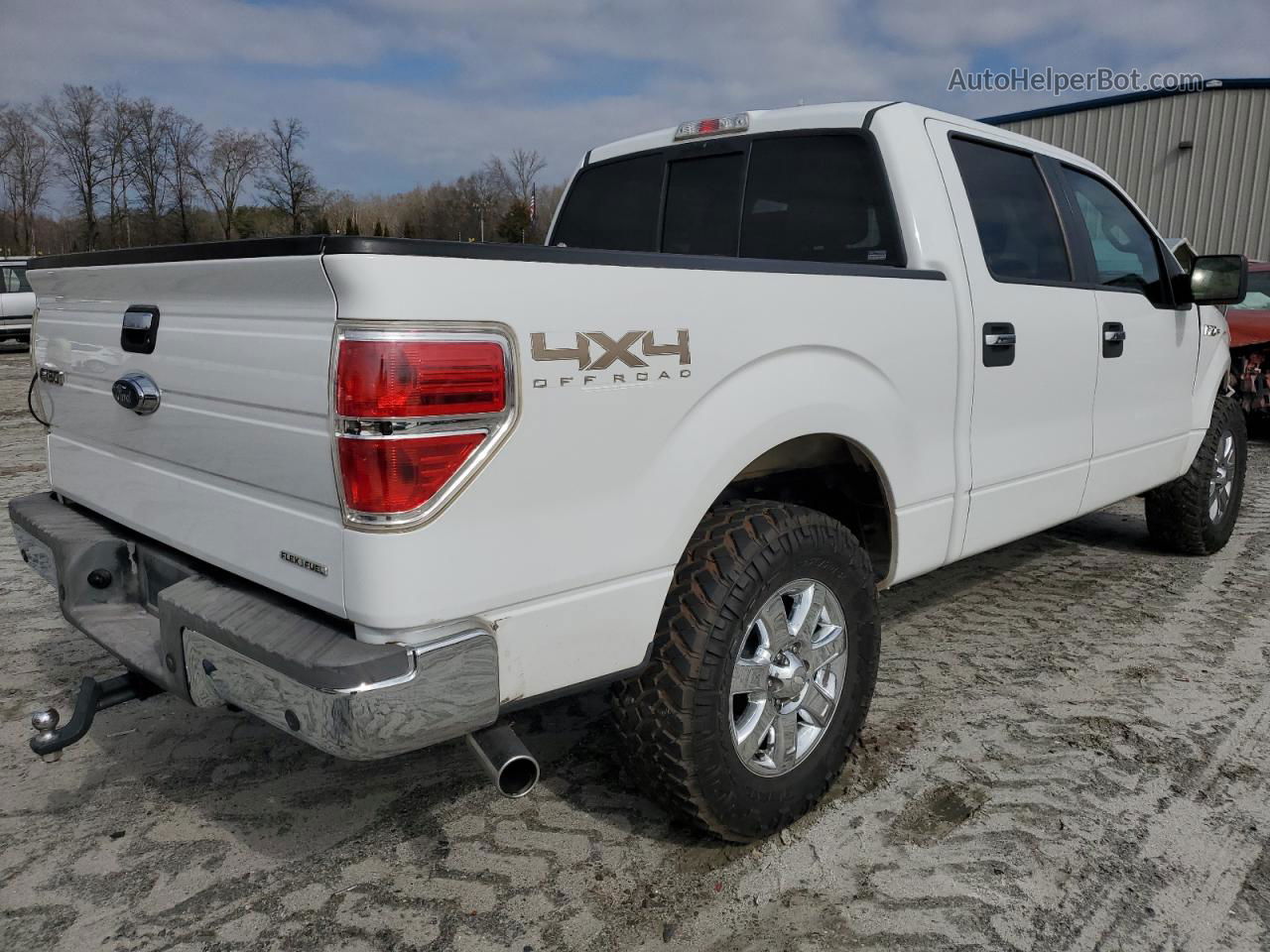 2014 Ford F150 Supercrew White vin: 1FTFW1EF4EFA24396