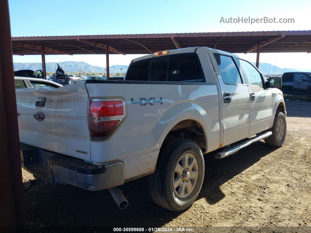 2014 Ford F-150 Xlt White vin: 1FTFW1EF4EFB26684