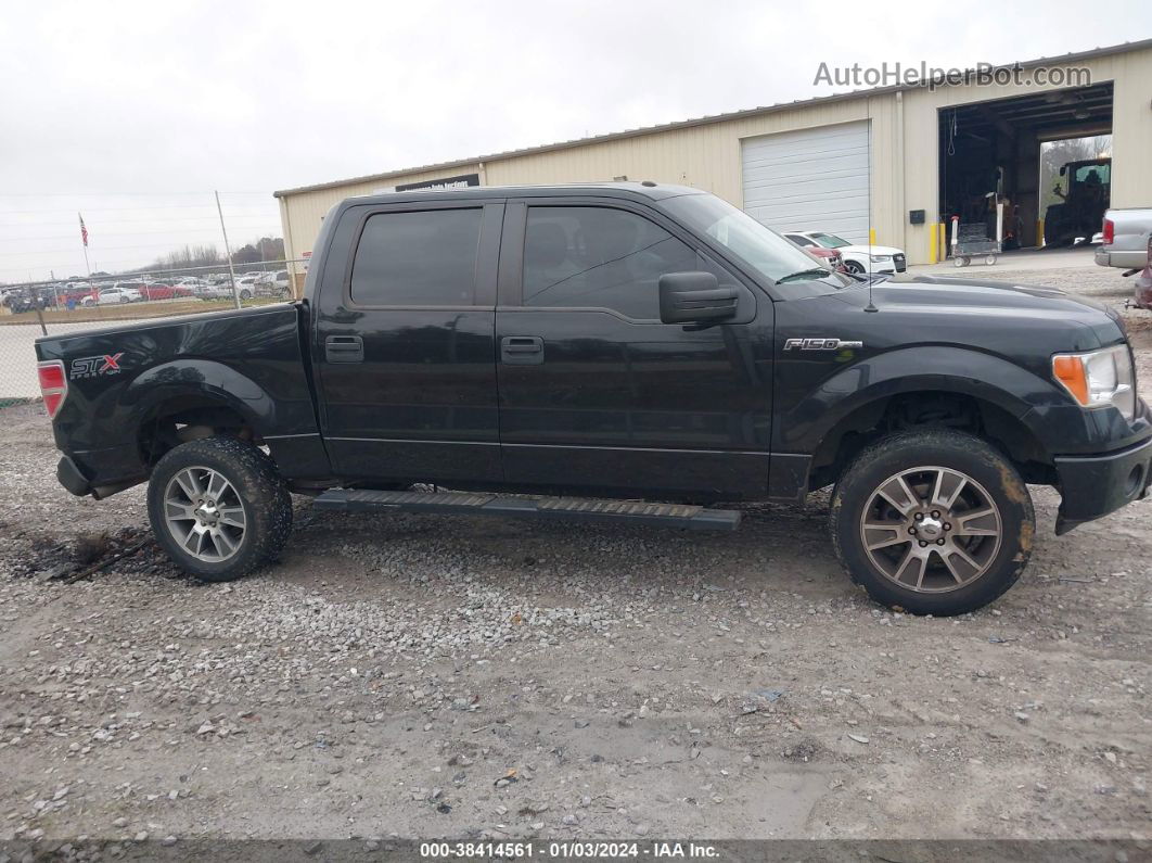 2014 Ford F-150 Stx Black vin: 1FTFW1EF4EKD35902