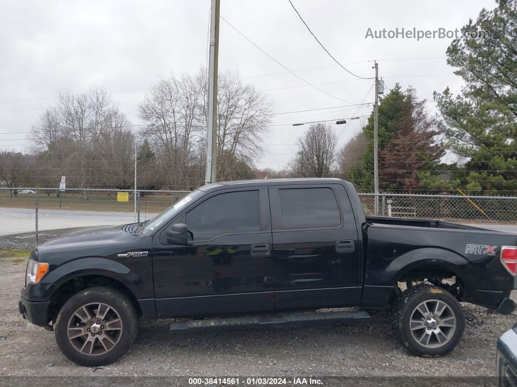 2014 Ford F-150 Stx Black vin: 1FTFW1EF4EKD35902