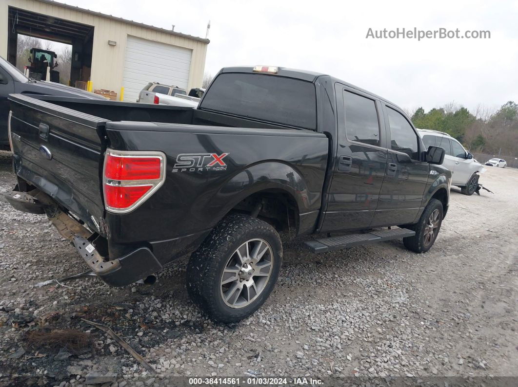 2014 Ford F-150 Stx Black vin: 1FTFW1EF4EKD35902